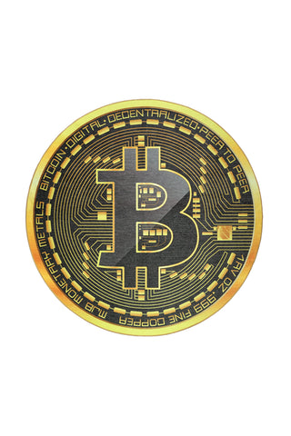 Bitcoin Cryptocurrency Washable Rug