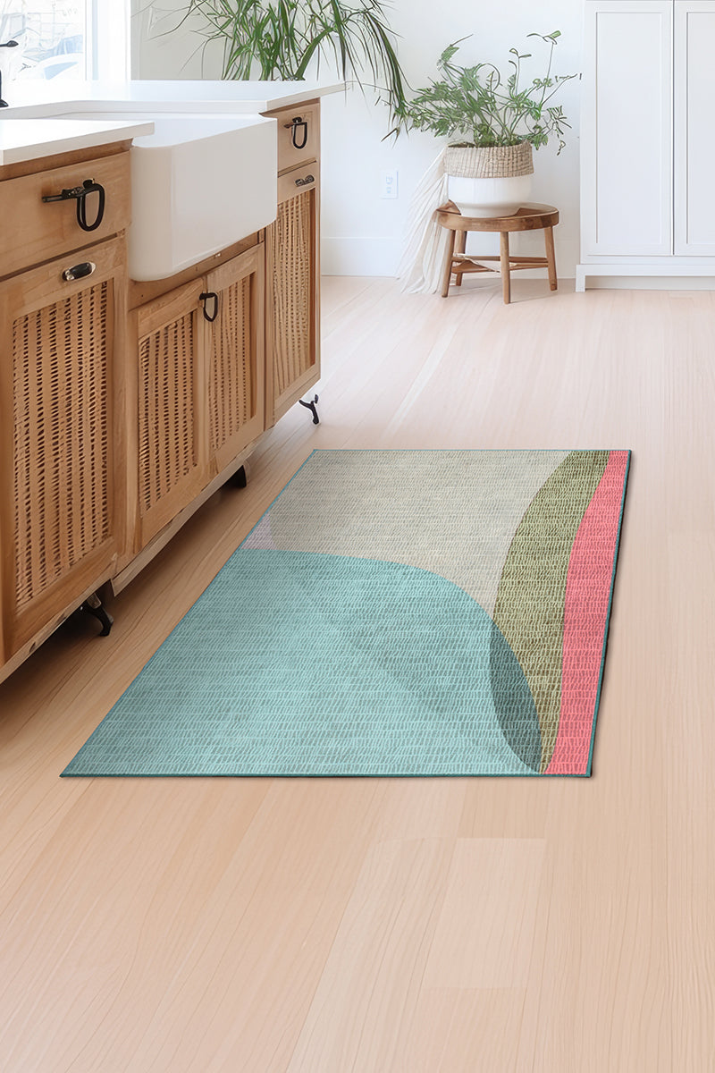 Cove Green Washable Rug