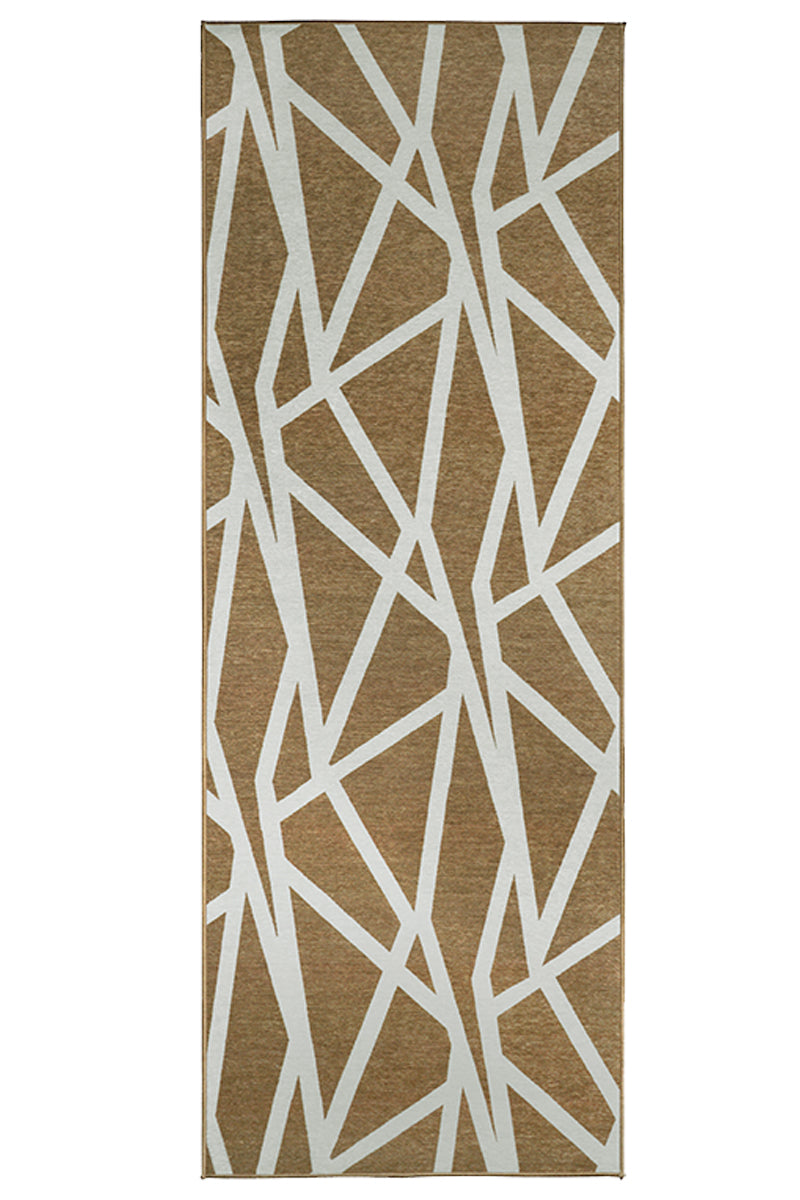 Intersections Camel Washable Rug