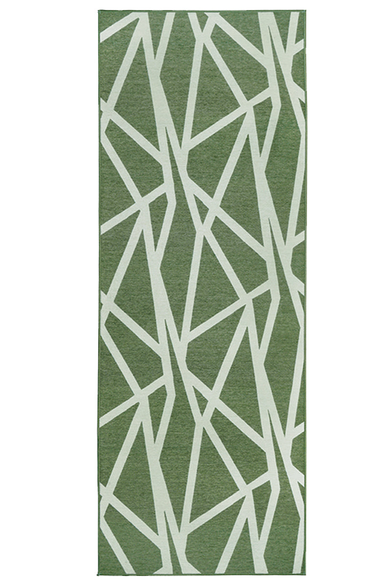 Intersections Juniper Green Washable Rug