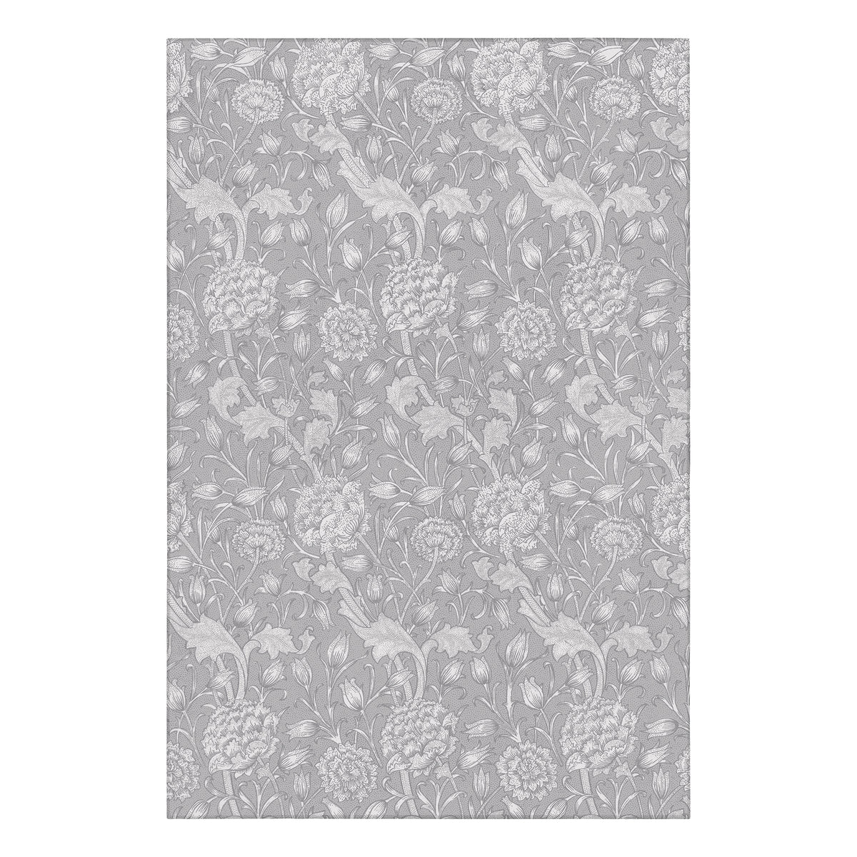 Kalini Floral Grey Washable Rug