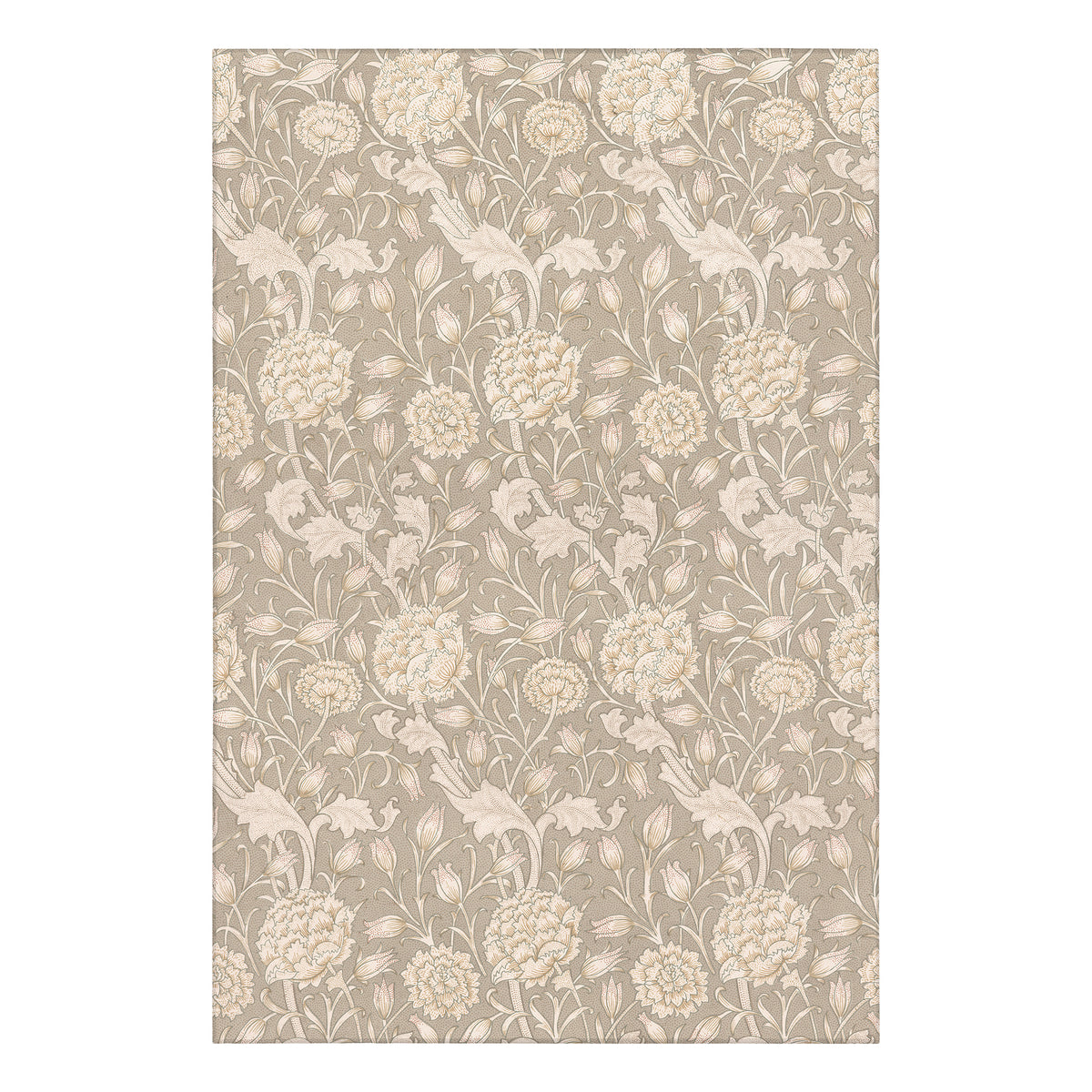 Kalini Floral Natural Washable Rug