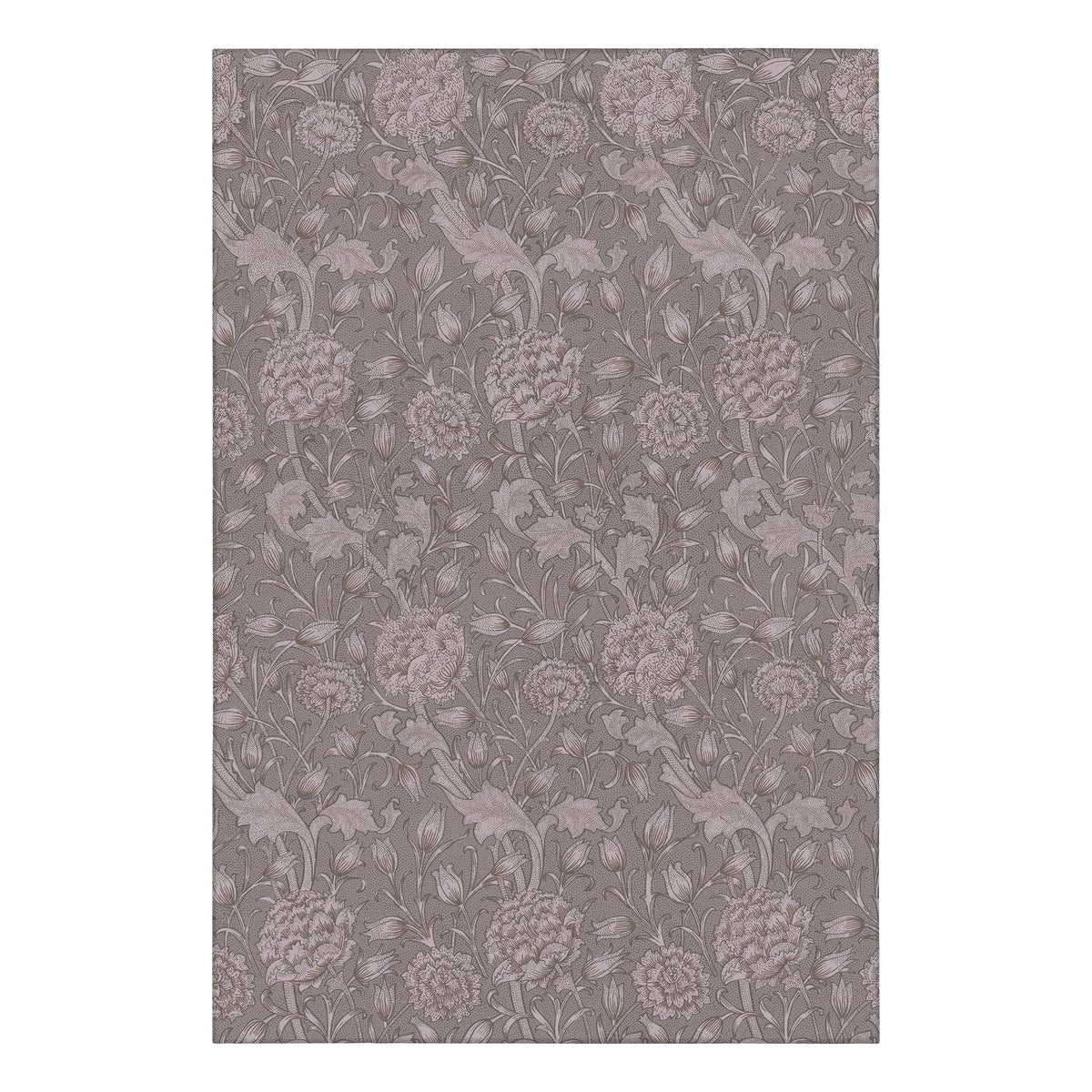Kalini Floral Woodland Brown Washable Rug