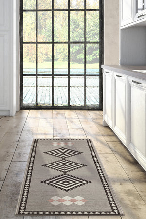 Kilim Kiki Mushroom Washable Rug