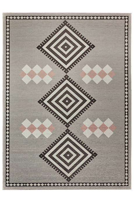 Kilim Kiki Mushroom Washable Rug