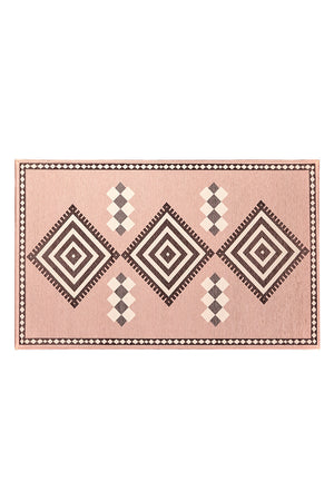 Kilim Kiki Petal Pink Washable Rug