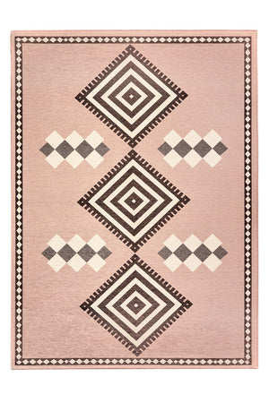 Kilim Kiki Petal Pink Washable Rug