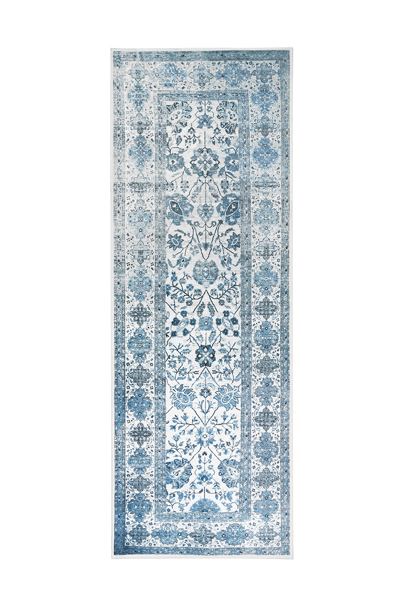 Lerik Blue Washable Rug