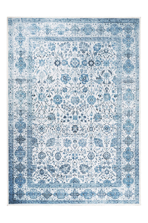 Lerik Blue Washable Rug