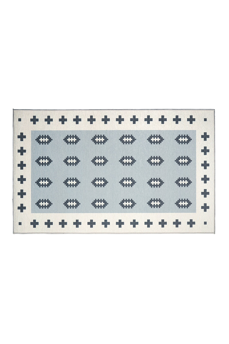 Nordic Weave Cool Grey Washable Rug