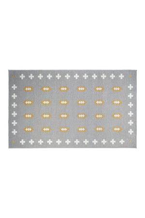 Nordic Weave Mushroom Washable Rug