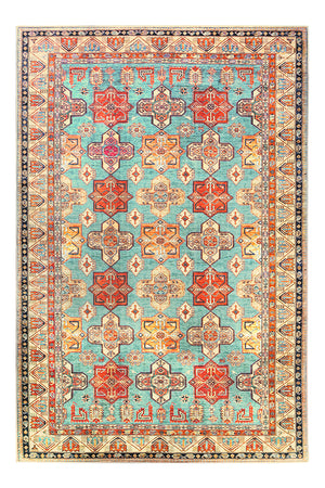 Ottoman Turquoise Washable Rug