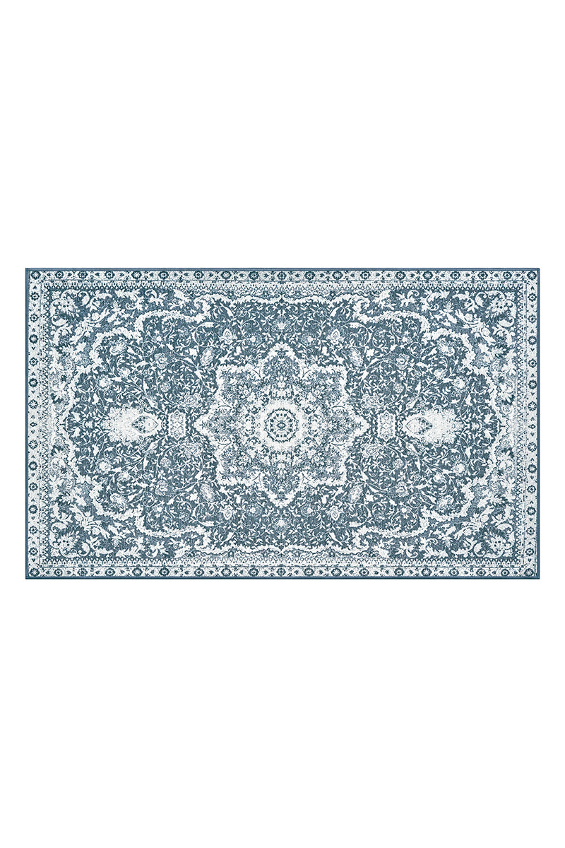 Parviz Blue Washable Rug