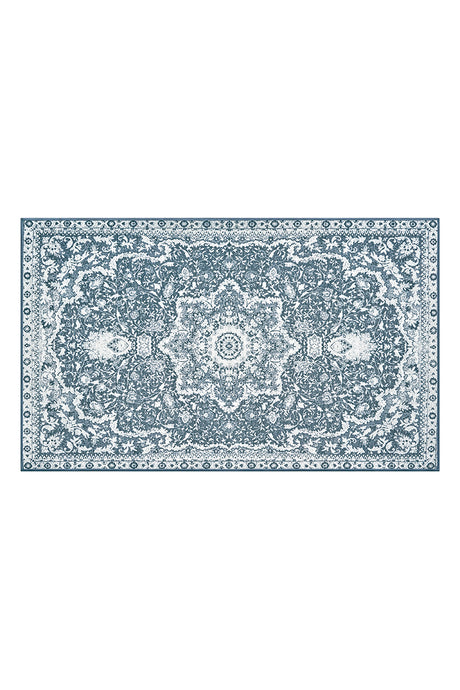 Parviz Blue Washable Rug