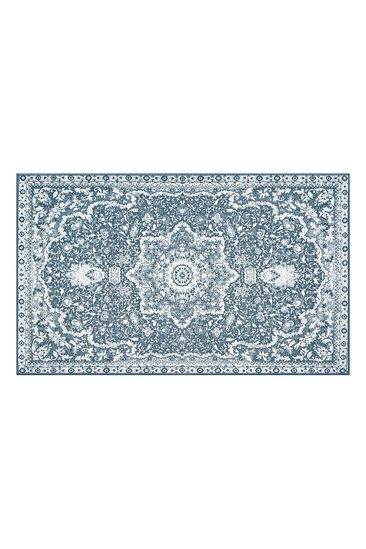 Parviz Blue Washable Rug