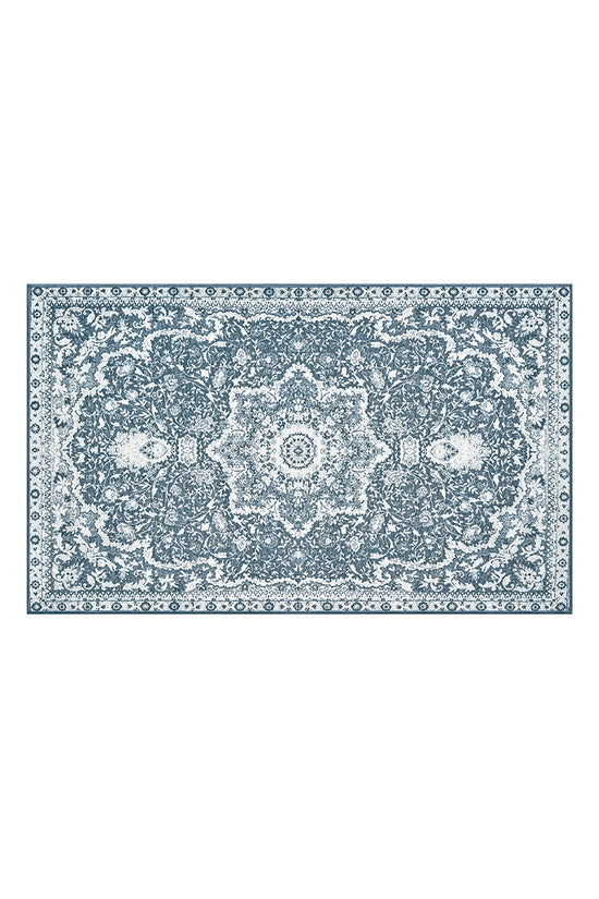 Parviz Blue Washable Rug