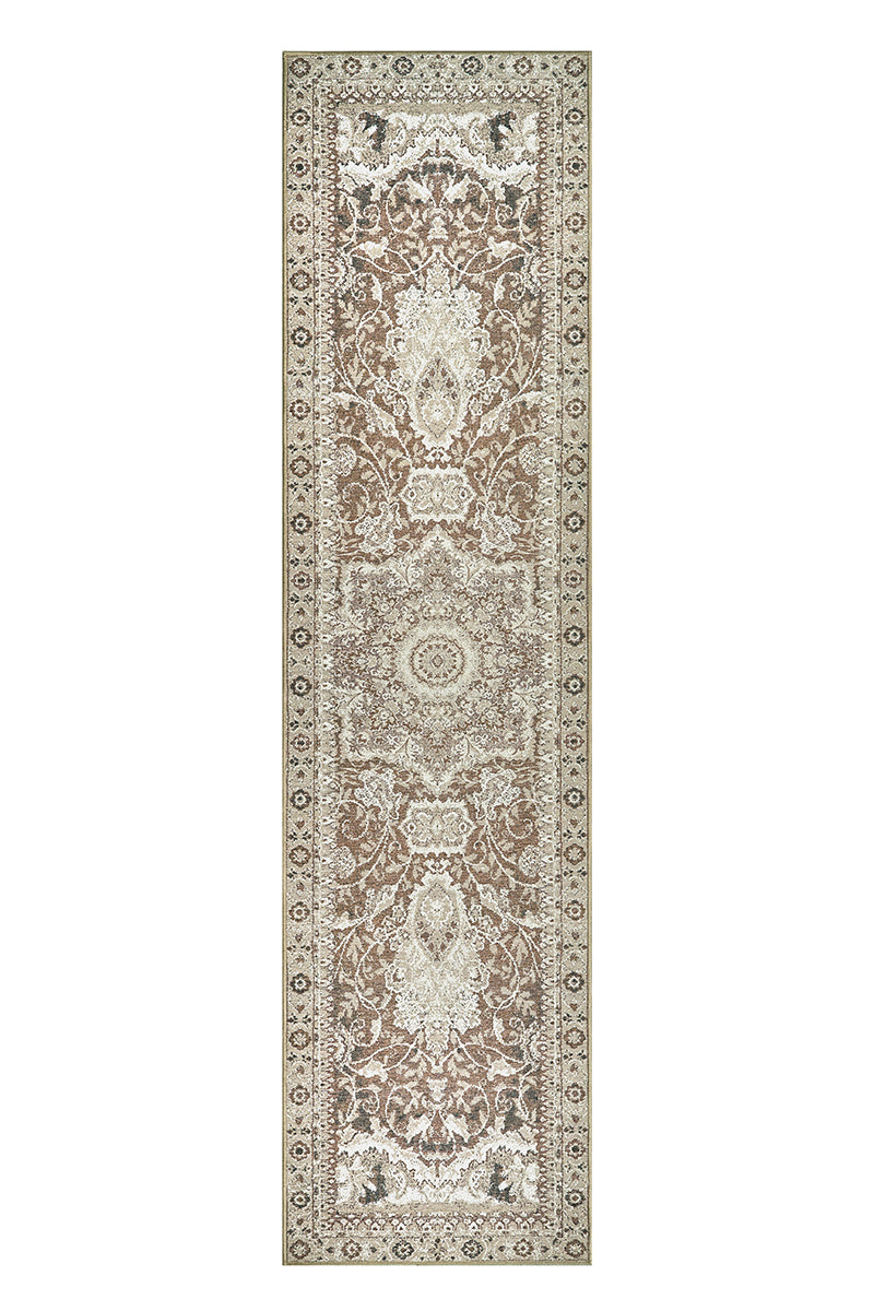 Parviz Brown Washable Rug