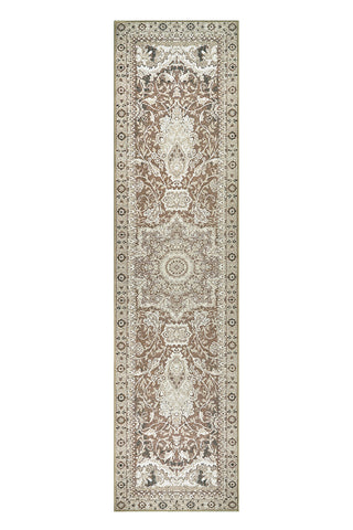 Parviz Brown Washable Rug