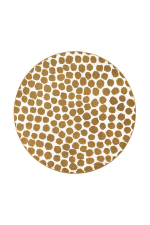 Puff Dotty Honey Beige Washable Rug