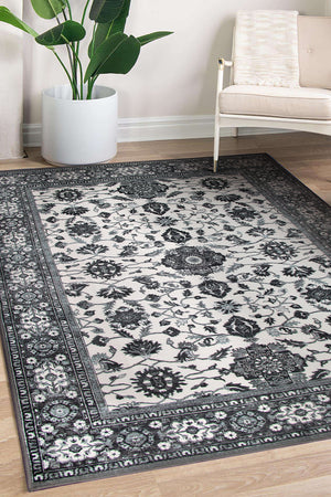 Ramage Grey Washable Rug