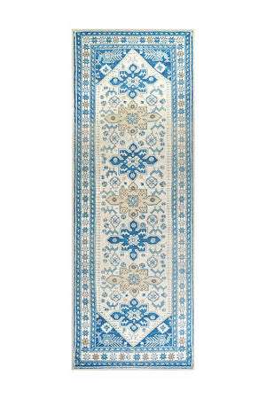 Saraz Blue Washable Rug