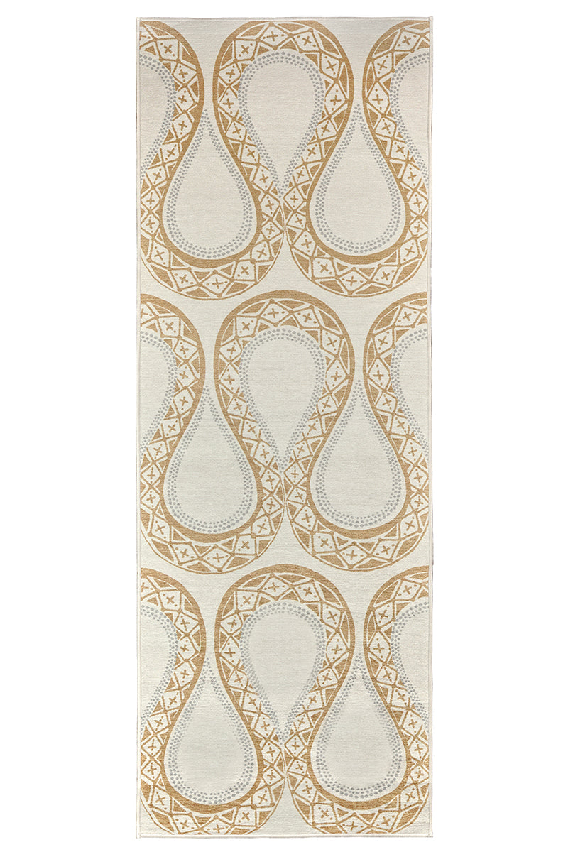 Serpentine Stone Washable Rug