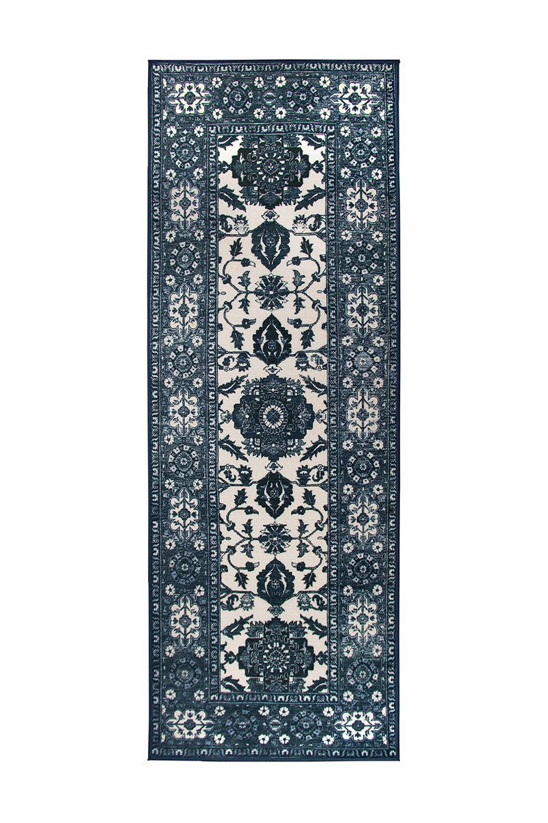 Ramage Blue Washable Rug