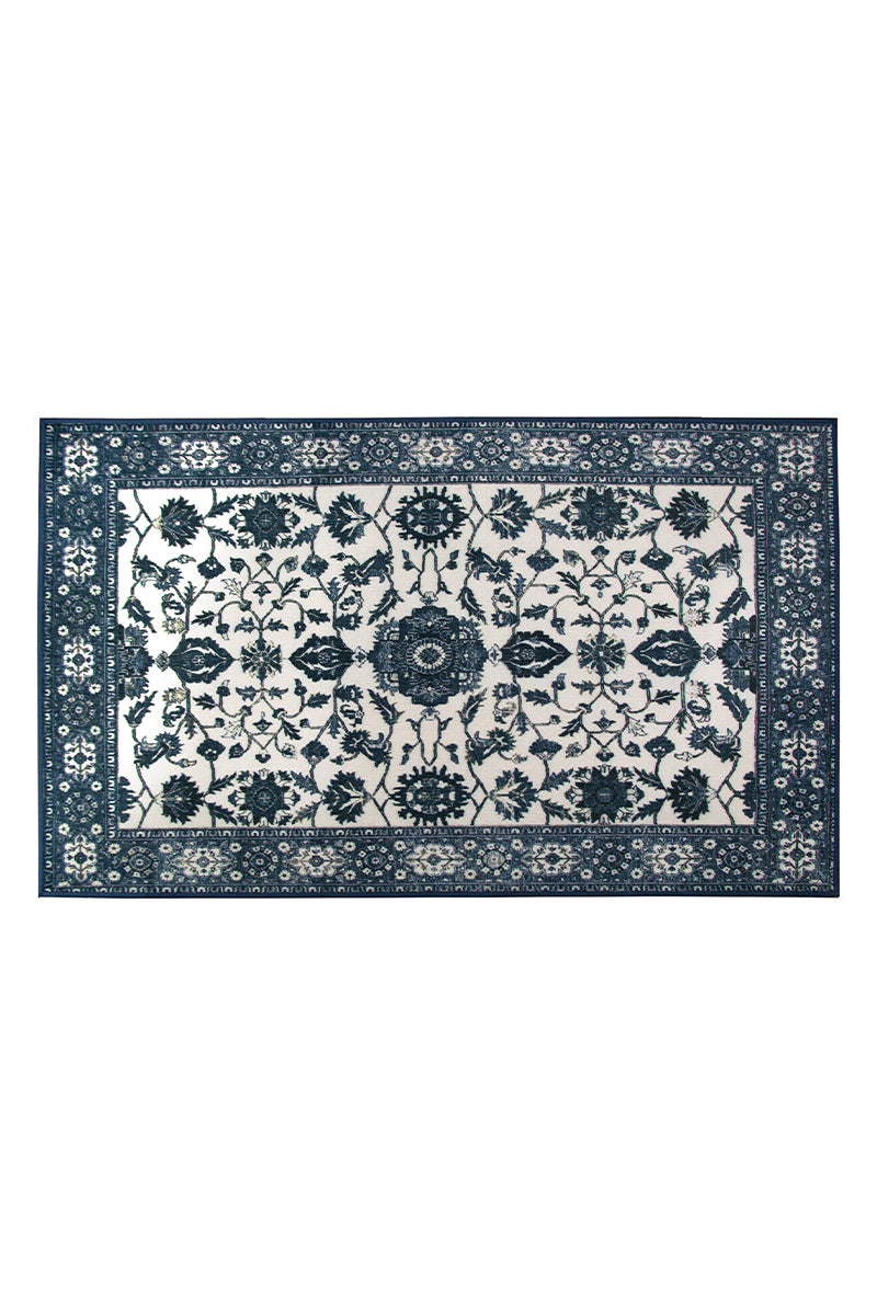 Ramage Blue Washable Rug