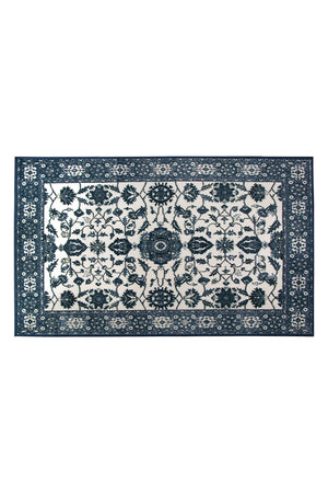 Ramage Blue Washable Rug