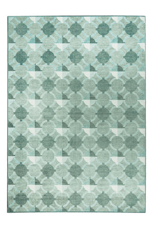 Dula Light Sage Green Washable Rug