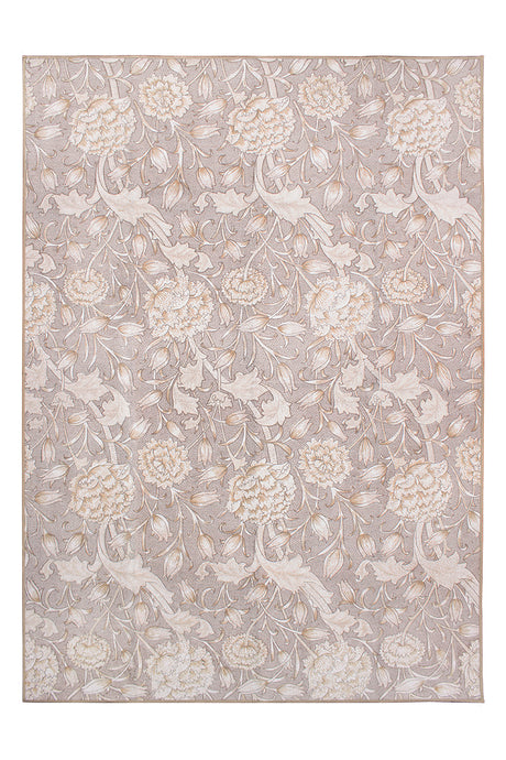 Kalini Floral Natural Washable Rug