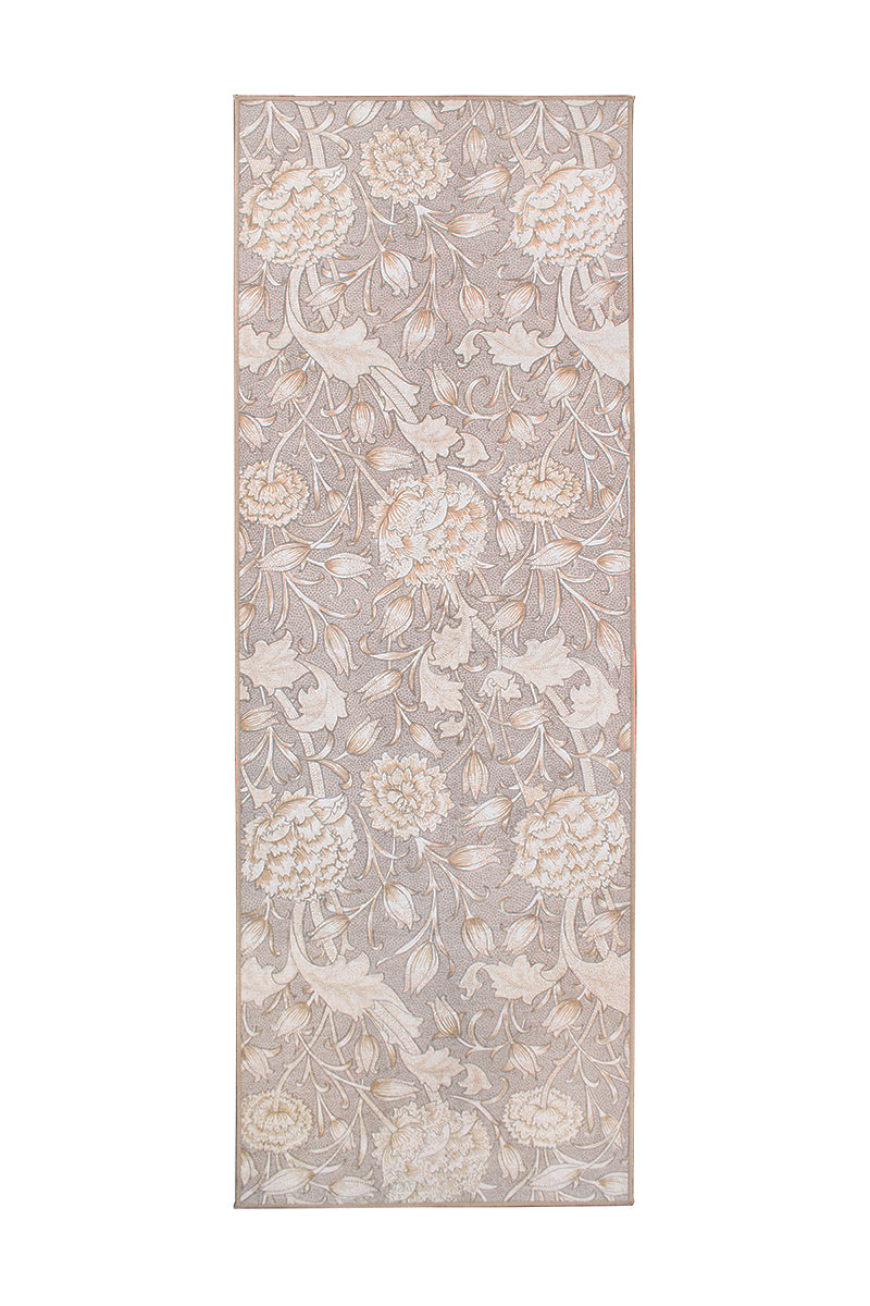 Kalini Floral Natural Washable Rug