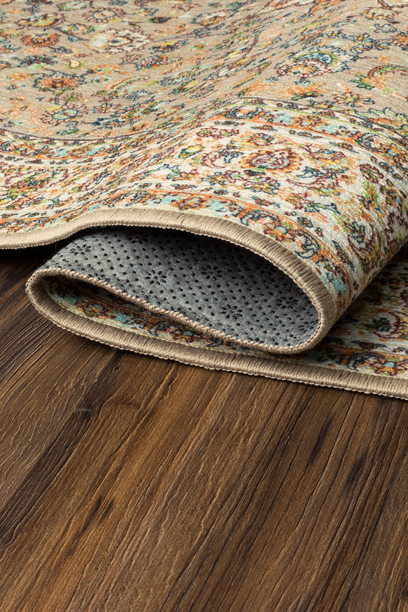 Kenya Beige Washable Rug