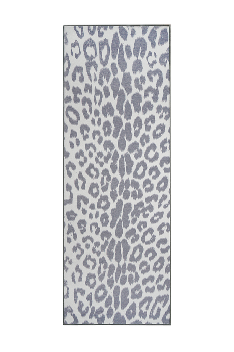 Miya Leopard Grey Washable Rug