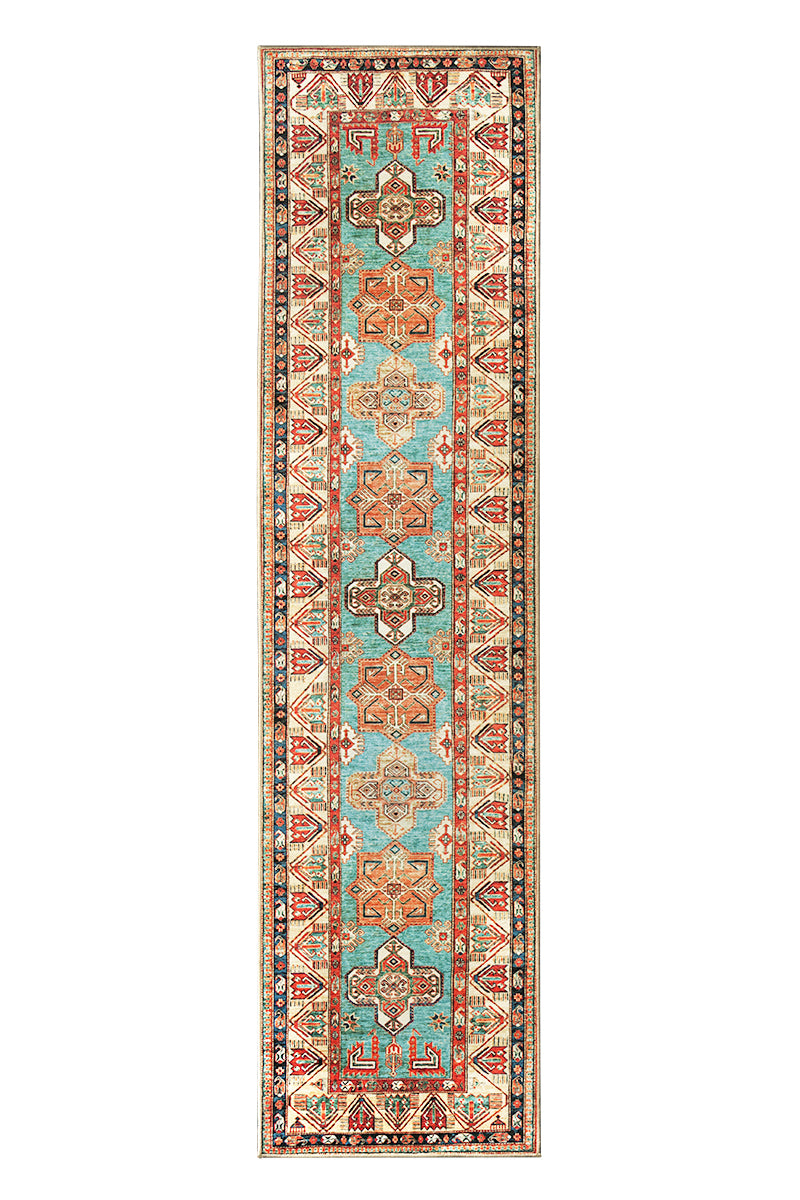 My Magic Carpet Ottoman Natural Washable Rug 5'x7