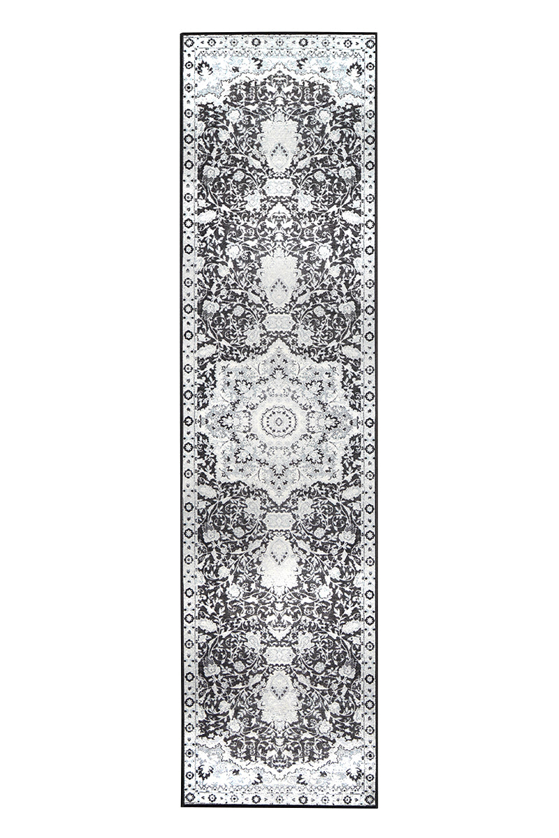 Parviz Grey Washable Rug