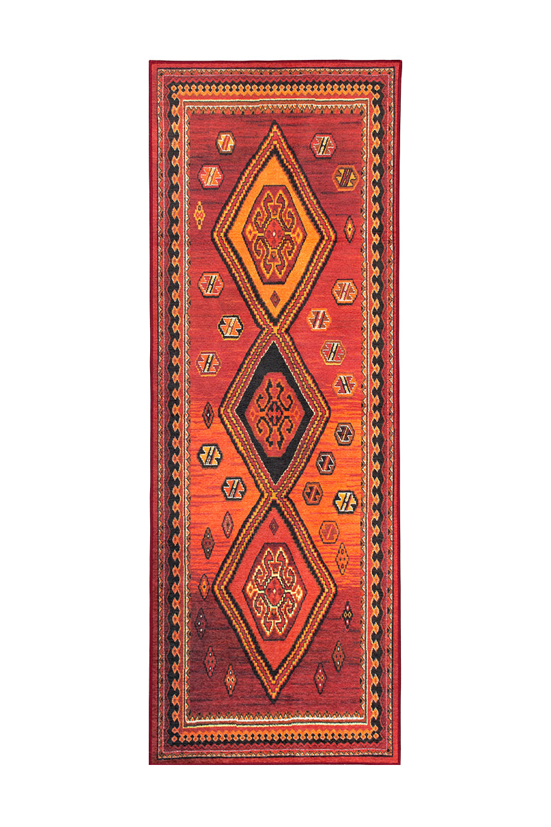 Phoenix Kilim Garnet Washable Rug