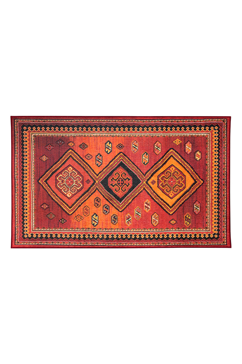 Phoenix Kilim Garnet Washable Rug