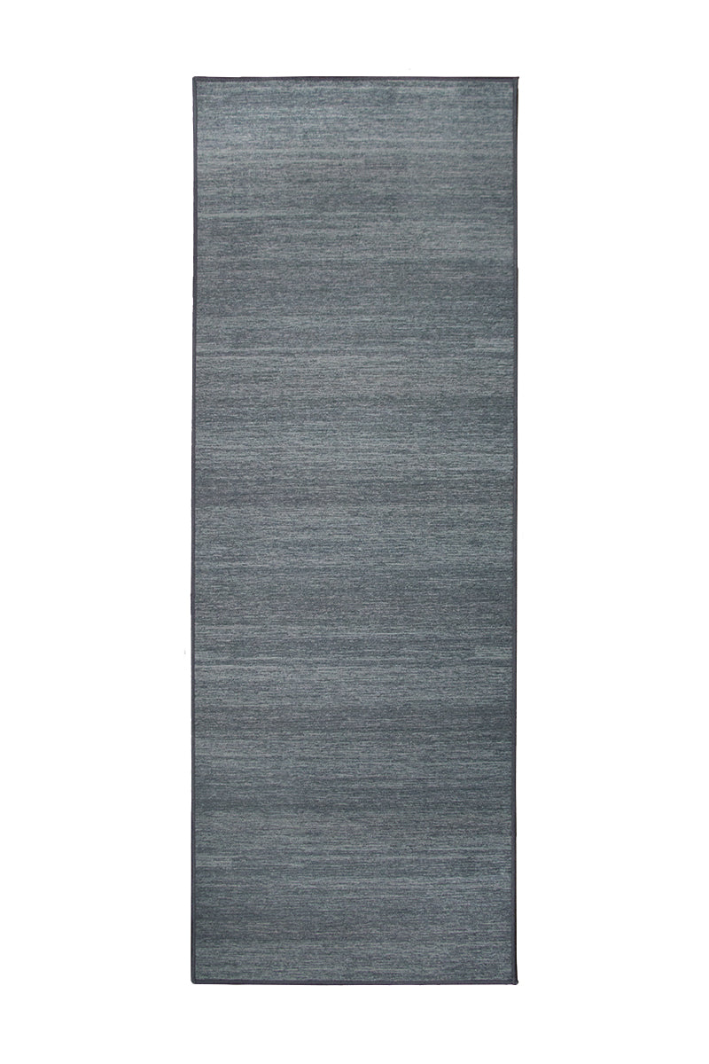 Solid Grey Washable Rug