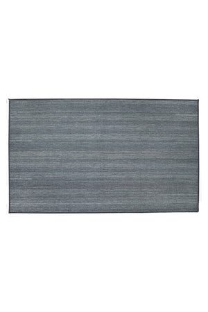 Solid Grey Washable Rug