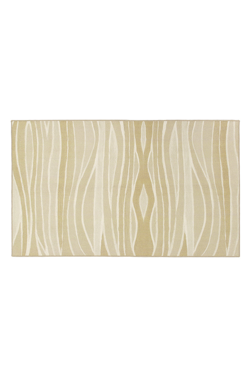 Waves Natural Washable Rug