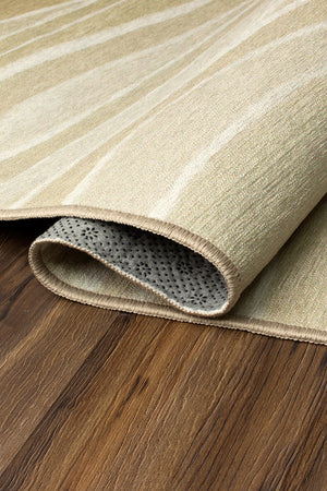 Waves Natural Washable Rug