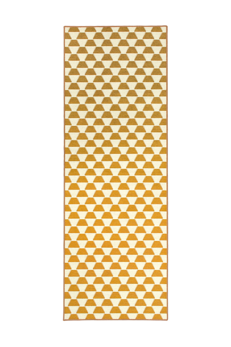 Yanis Yellow Gold Washable Rug