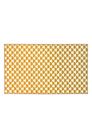 Yanis Yellow Gold Washable Rug